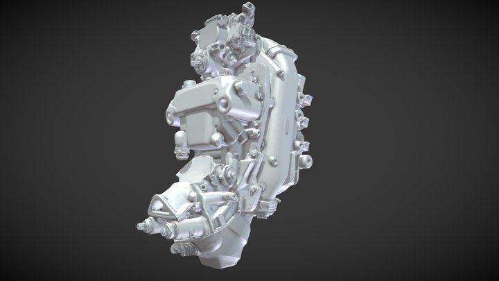 AFC Engine Model 3D Model