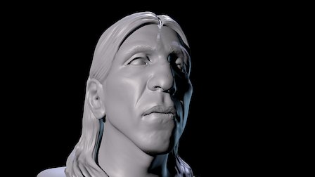Gaston Anderson Bust 3D Model