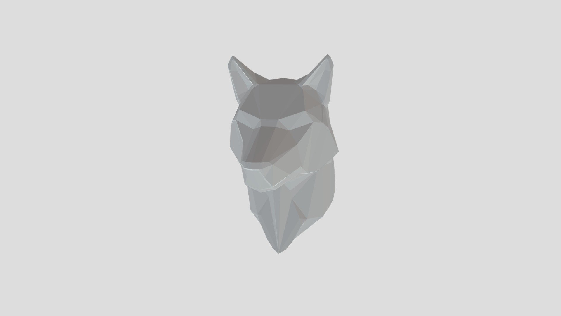 Wolf Head - Download 3D model by TlVl8 (@TlVl8) [7298c99]