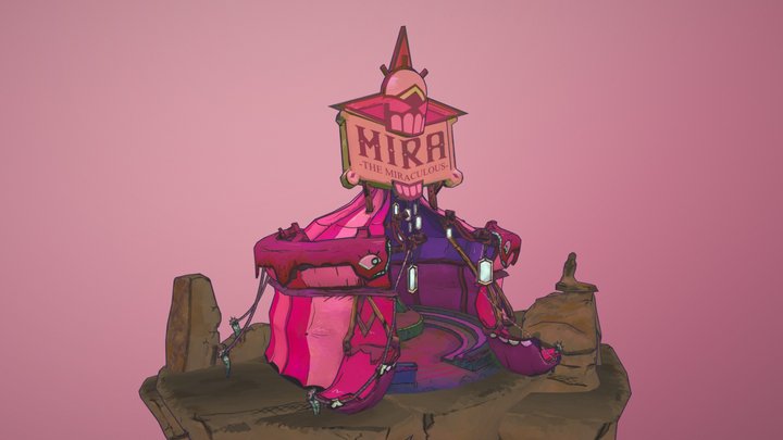 Mira the Miraculous: Final showdown tent 3D Model