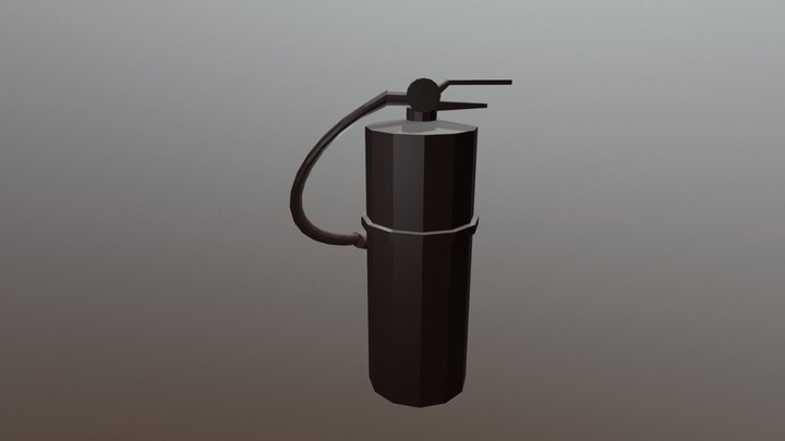 Extintor 3D Model
