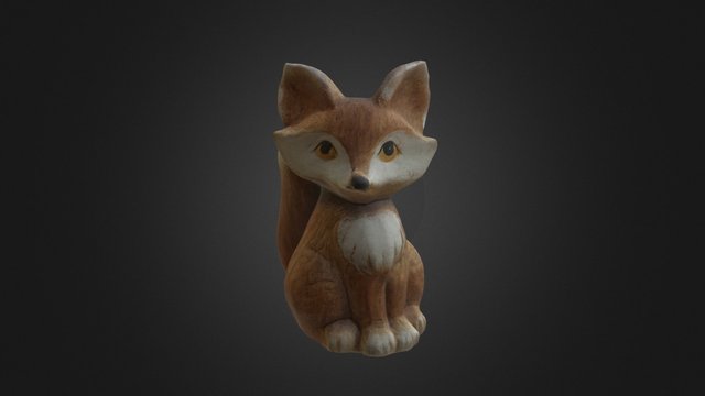 Simple Fox 3D Model