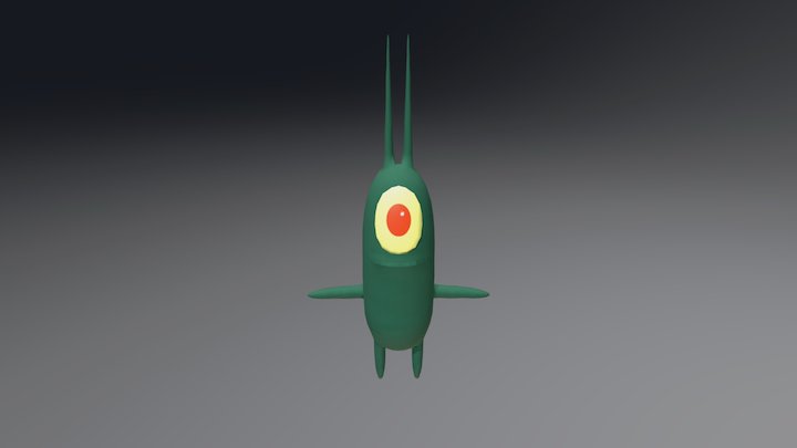 Plankton Animation 3D Model