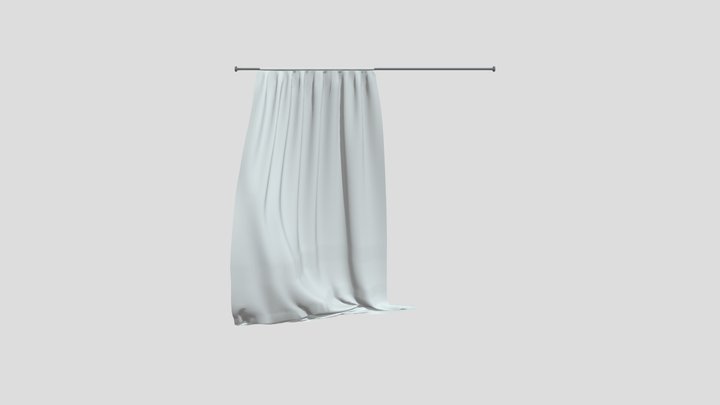 Curtain 3D Model
