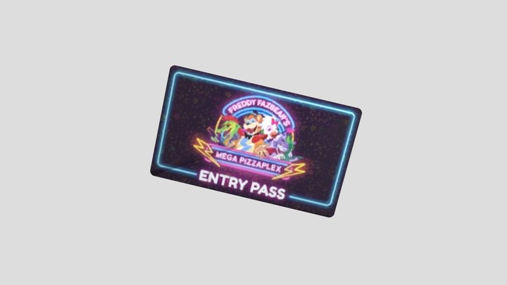 Entry_pass 3D Model