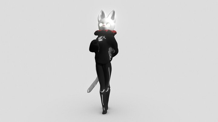 a cat maybe 3D Model