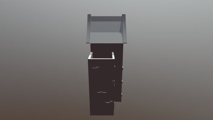 Houses connecting 3D Model