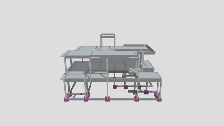 2536 - RESIDÊNCIA SOLEIL L29-QJ 3D Model