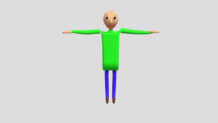 Baldi (GMOD) 3D Model