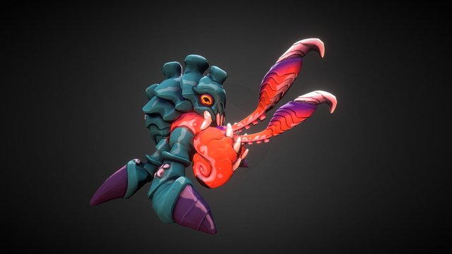 Crawler 3D Model