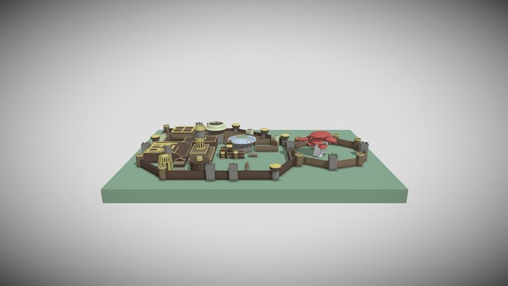 Winterfell 3D Model