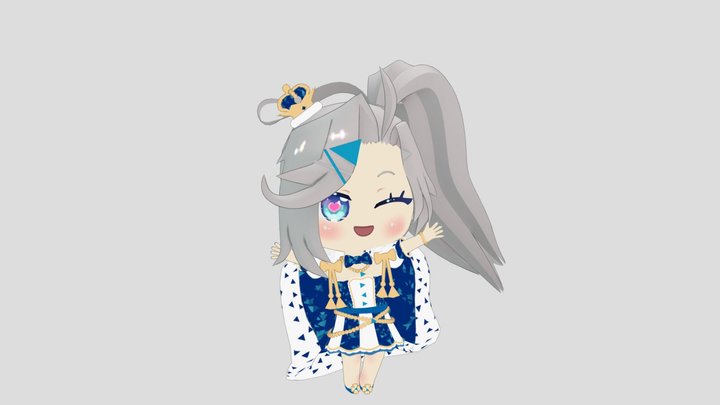 Chibi Obake Pam 3D Model