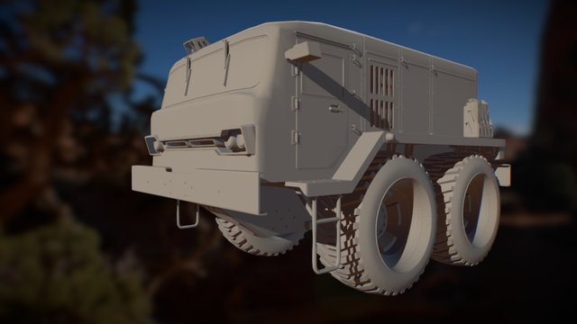 Rx-1 Truck 3D Model