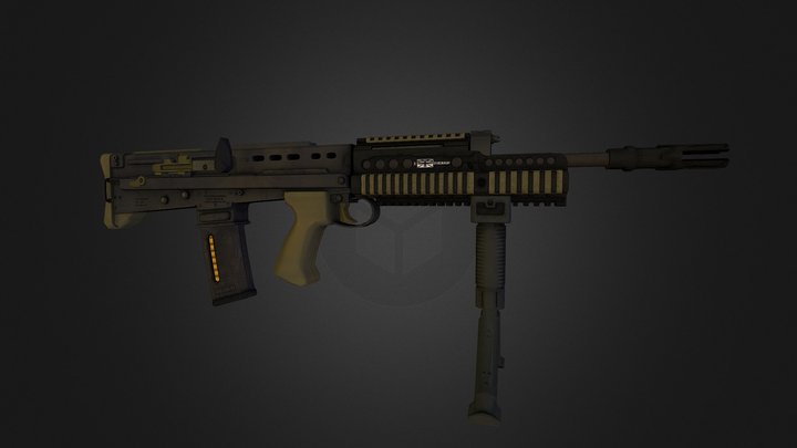 SA80a2 3D Model