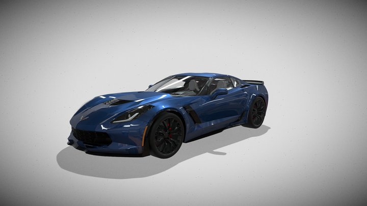 Corvette C7 Stingray 3D Model