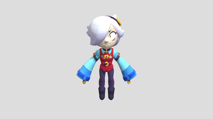 Colette 2024 New Brawl Stars 3D Model