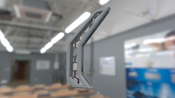 Wall Support 3D Model