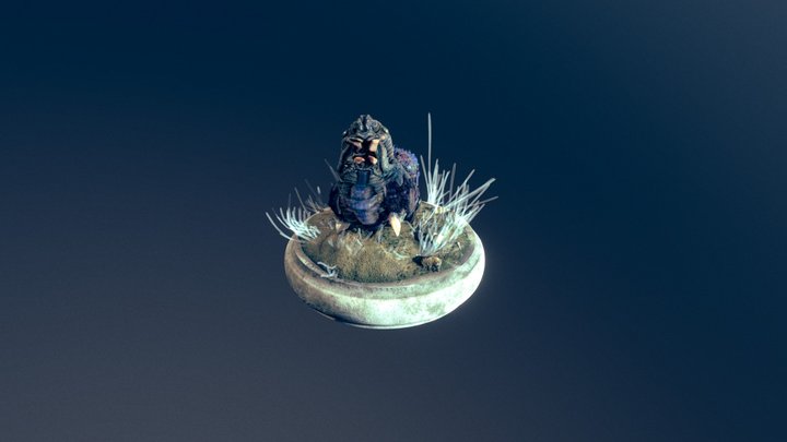 Caterpillar from the far seas 3D Model