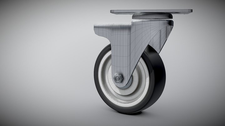 Basic Wheel 3D Model