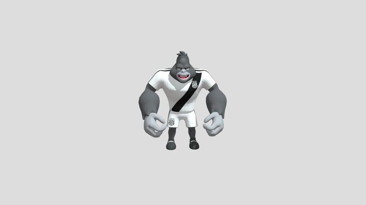 Mascote_gorila 3D Model