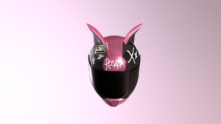 Helmet_2_CC_Rosalia 3D Model