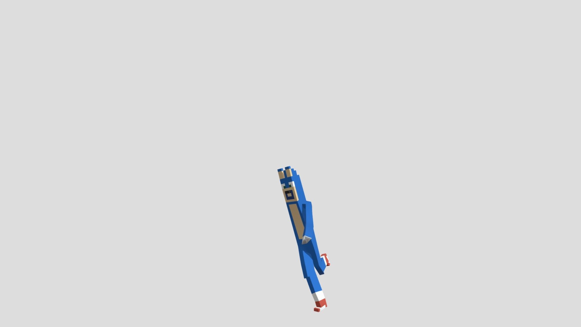 Fast Sonic #1 — Sketchfab embed 3D viewer