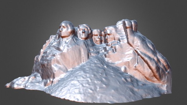 Mt Rushmore, South Dakota – Kostenloses 3D-Modell STL