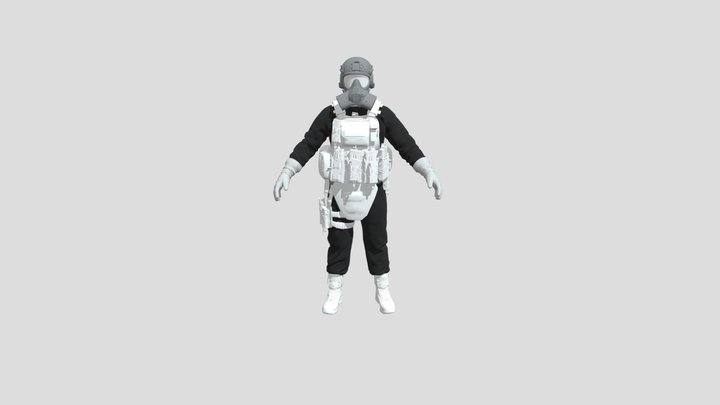 staff 3D Model