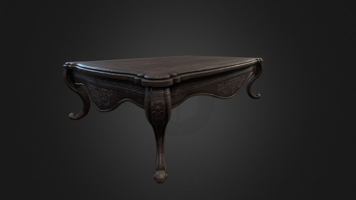 Victorian Table 3D Model