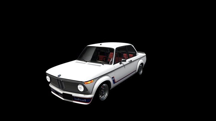 1973 BMW 2002 Turbo – Modello 3D gratuito STL