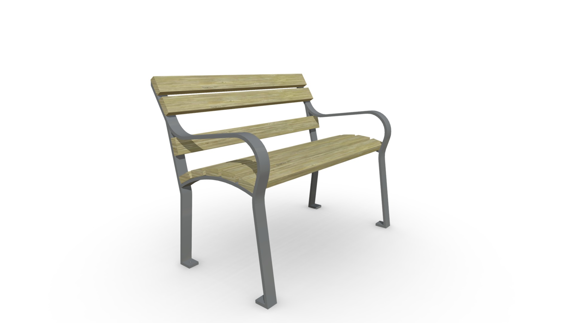 3D model SC-09.1,0 - This is a 3D model of the SC-09.1,0. The 3D model is about a wooden chair with a cushion.