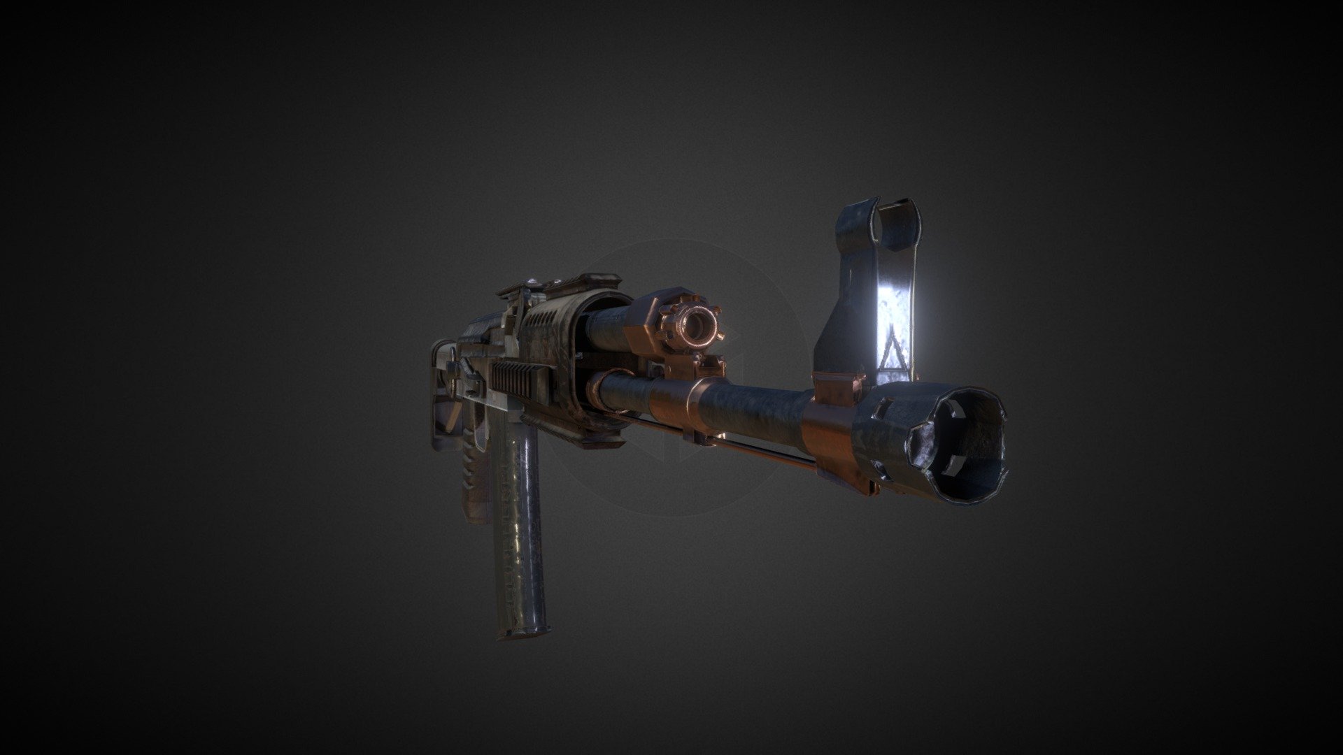 AK-337 Modular Rifle - 3D model by anthwolf (@anthmurphy) [72a4a34 ...