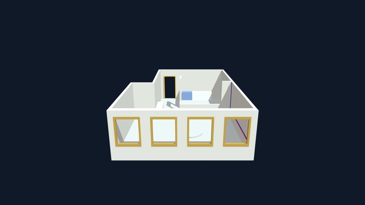 Office map 3 BIM 3D Model