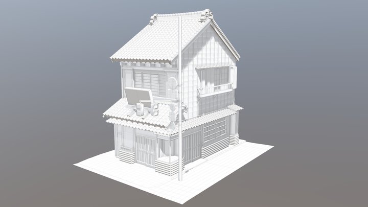 Chuo Store 3D Model