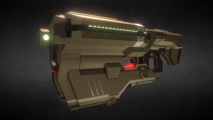 BFG 9000 3D Model