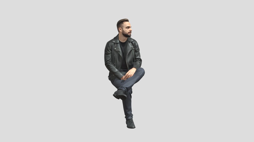 Leather Jacket Portrait