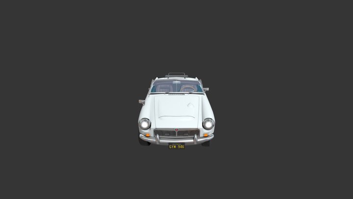 new-car-no light 3D Model