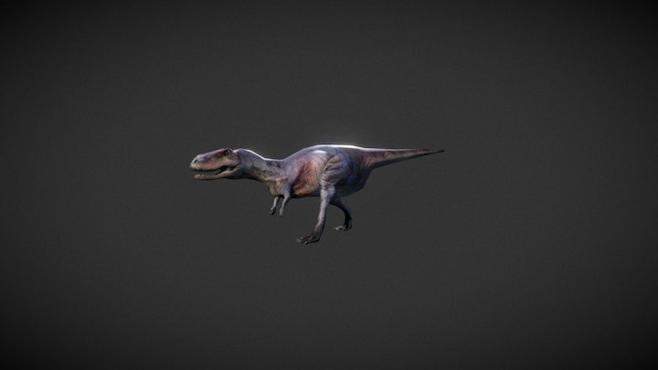 Abelisaurio 3D Model