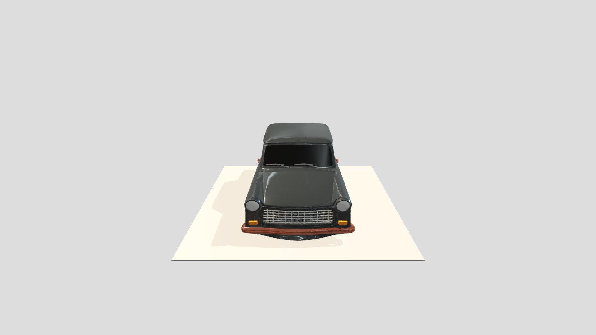 Trabant 601 - 3D model by slickx [72a9eb4] - Sketchfab