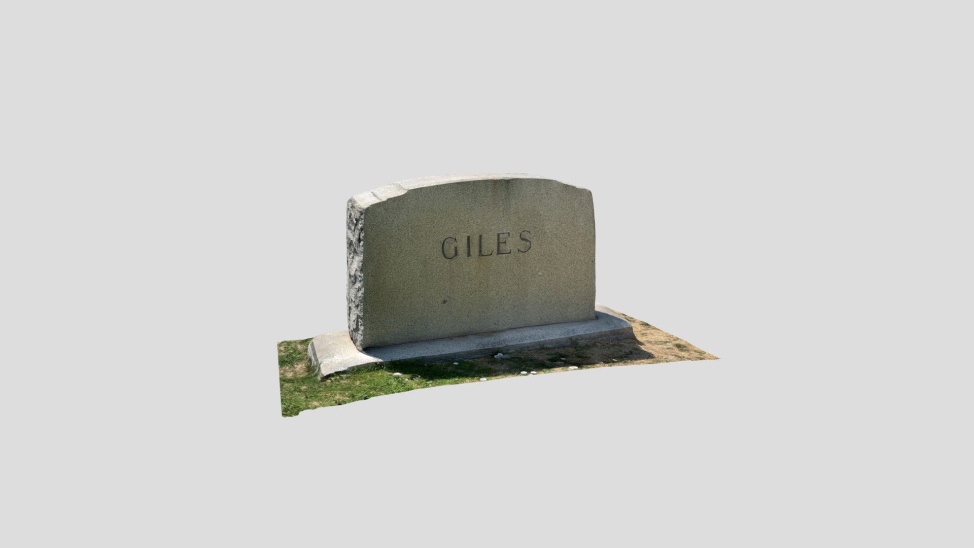 Giles family stone
