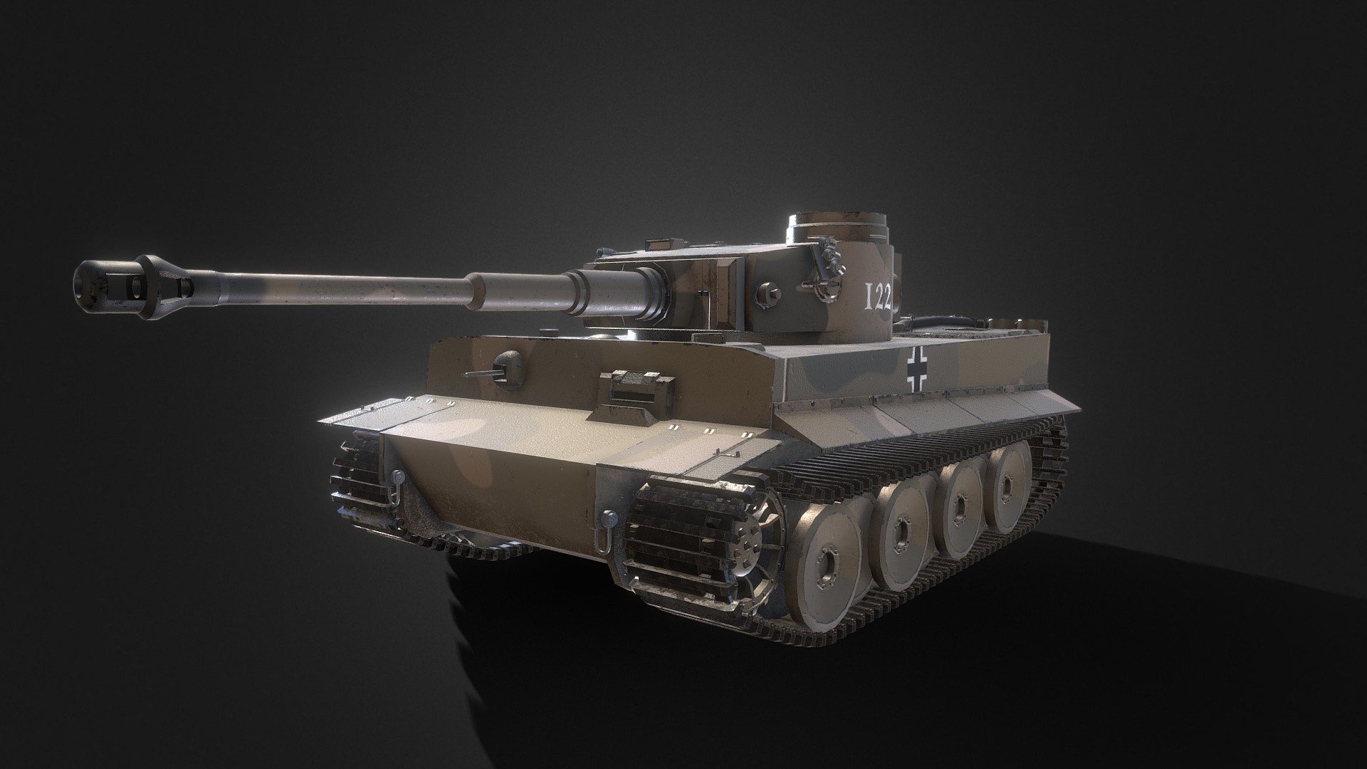 Tiger-tank 3D models - Sketchfab