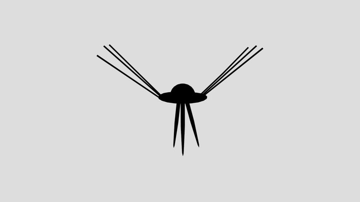 Gorey tripod 3D Model