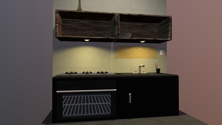 Kitchen Model 3D Model