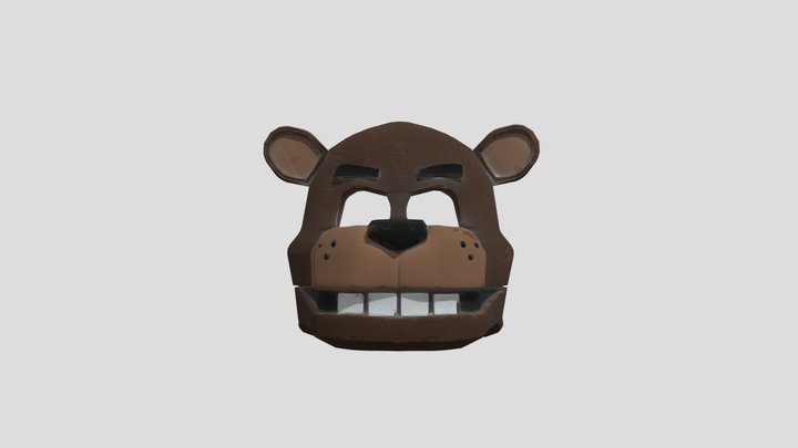 Five Nights At Freddys Help Wanted - Freddy Mask 3D Model