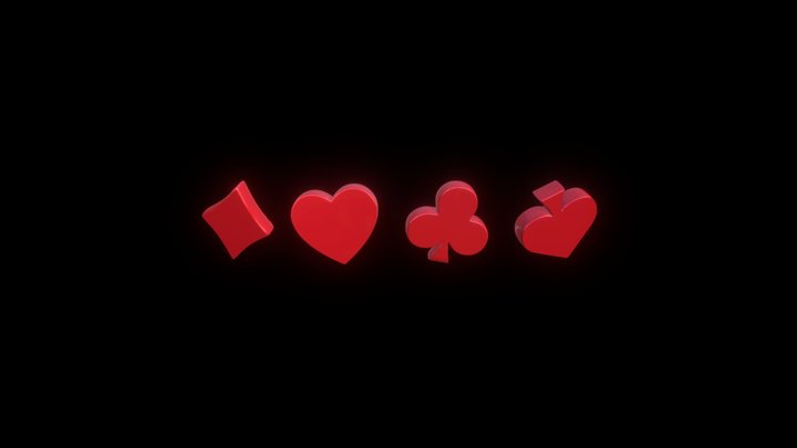 Playing Card 3D Model