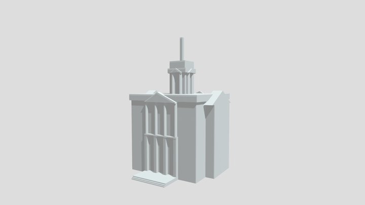 Environment Blockout 3D Model