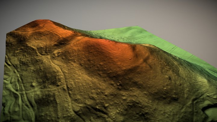 Bulthy Hill, Shropshire (UK) – Free 3D Model STL