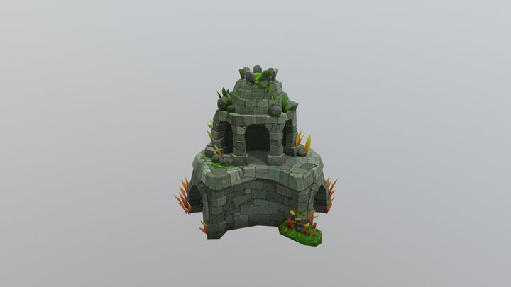 Fog Shrine 3D Model