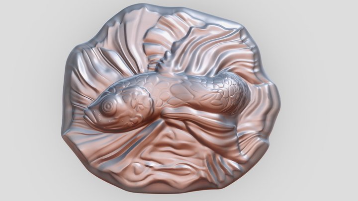 koi_fish_fullDesign 3D Model