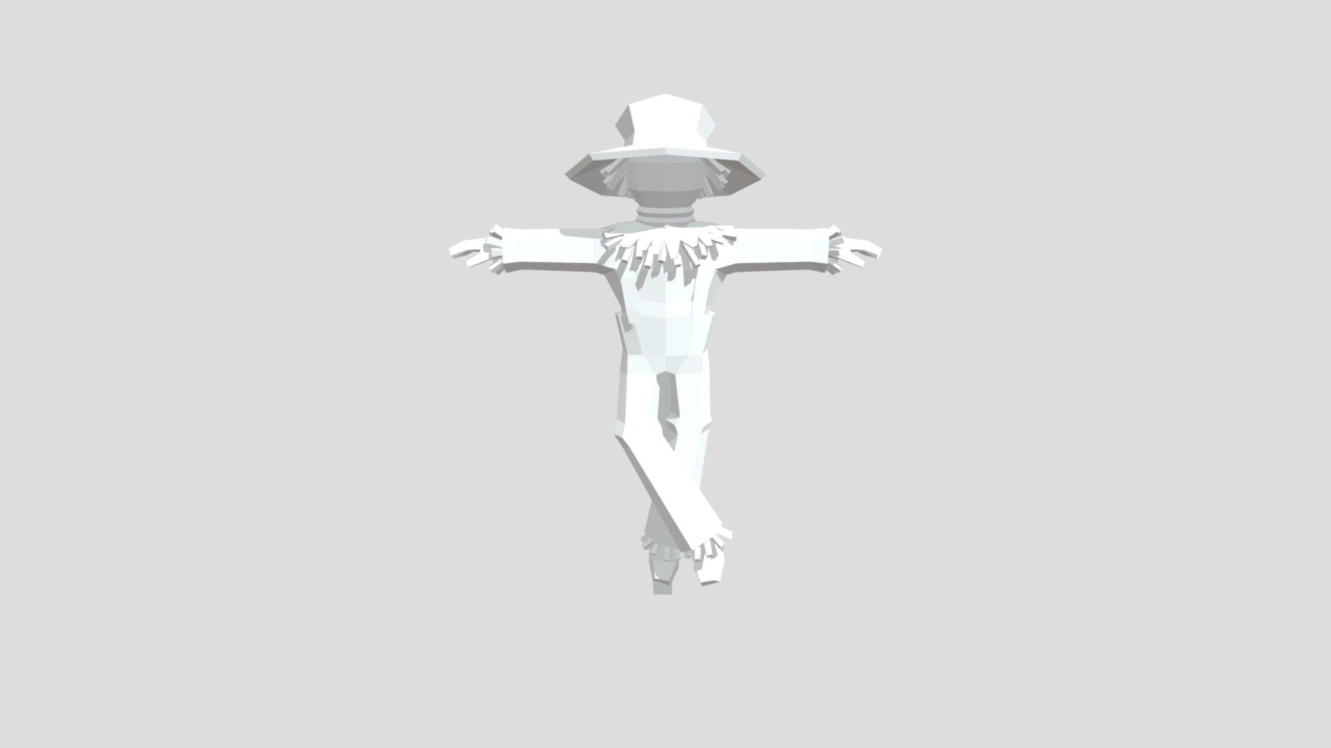 Scarecrow from Poly by Google